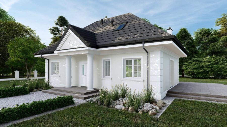 1_3 - dworek klasyczny KP-130 L 1 3 dworek klasyczny KP 130 L