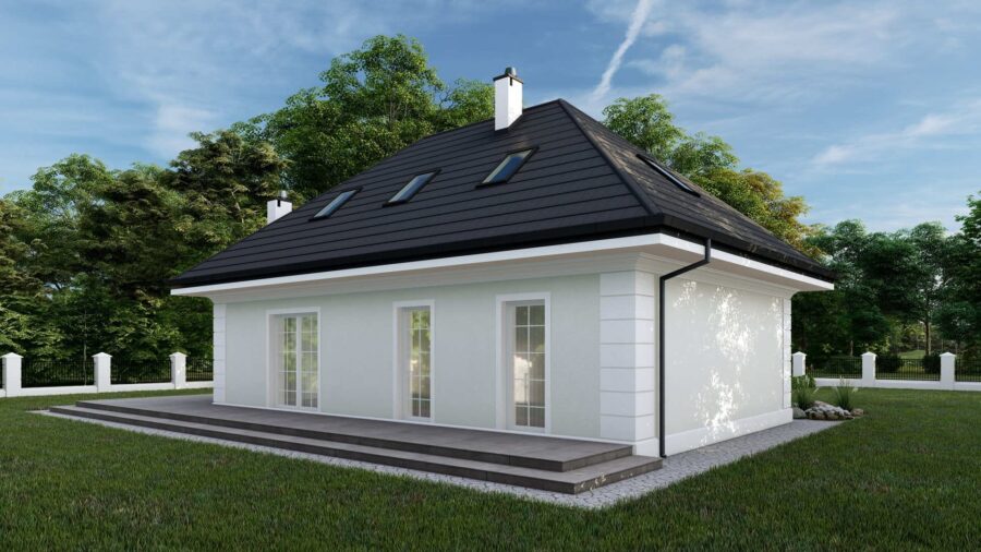 1_8 - dworek klasyczny KP-130 L 1 8 dworek klasyczny KP 130 L