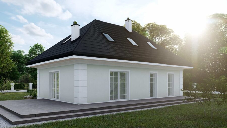 1_9 - dworek klasyczny KP-130 L 1 9 dworek klasyczny KP 130 L